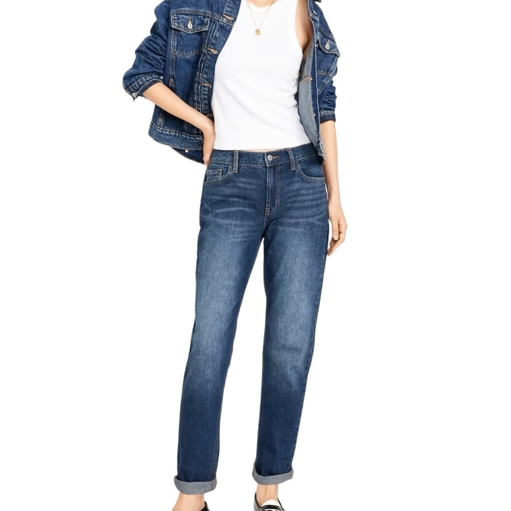 Old Navy Midrise Boyfriend Jeans